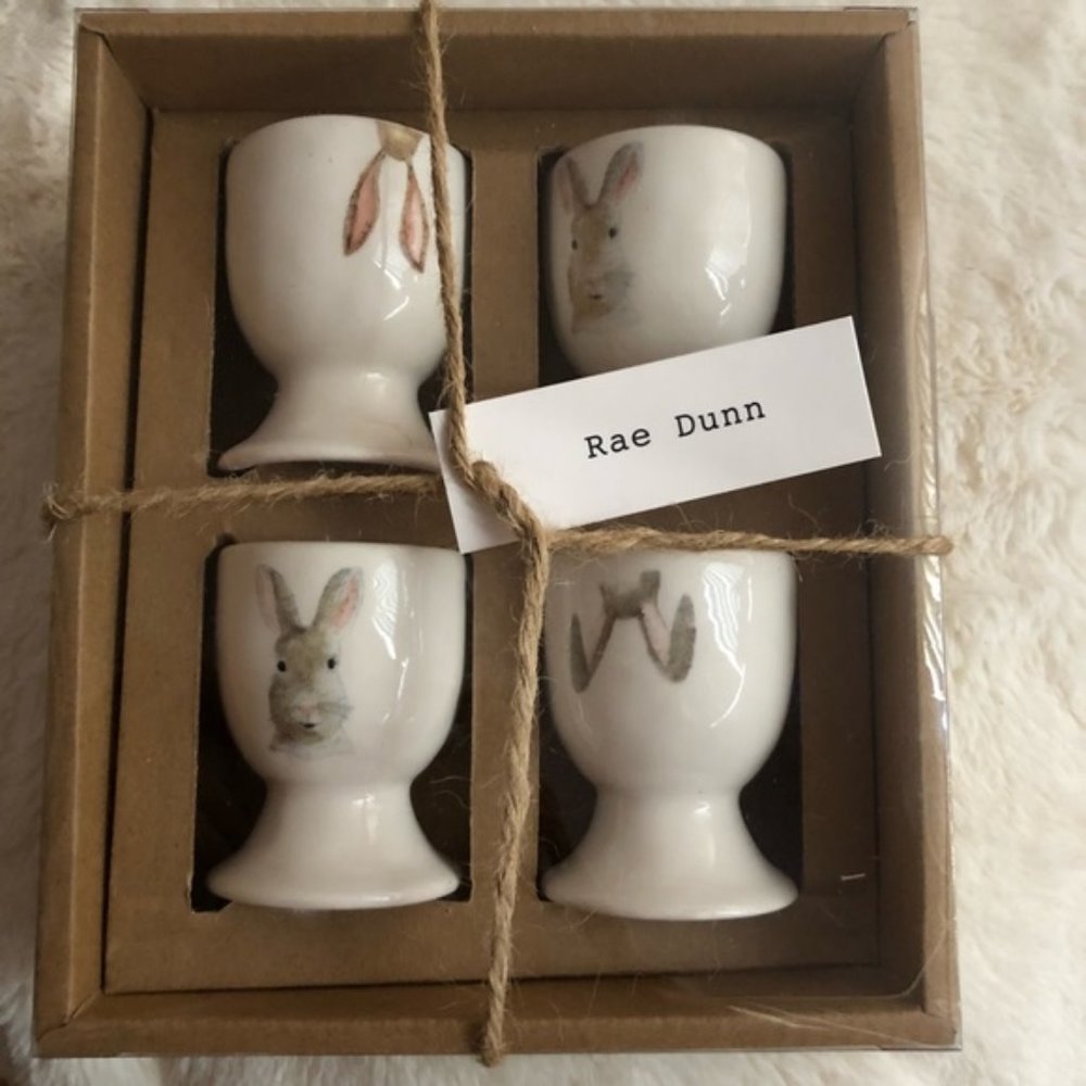 Rae Dunn Easter Egg Bunny Cups